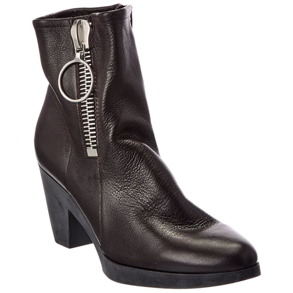 Arche Divkaa Leather Boot, Black